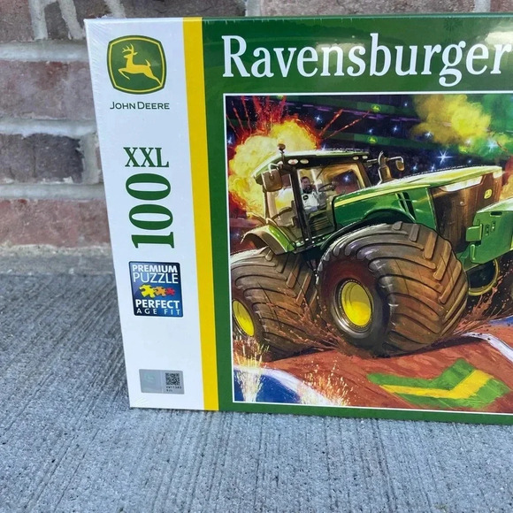 Ravensburger 100 piece John Deere Tractor Monster Puzzle Kids Sealed and NEW - Picture 3 of 5